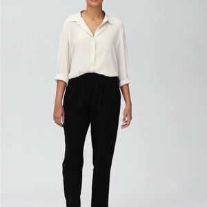 Eileen Fisher Black pleated ankle pant
Size PS/PP
NWT